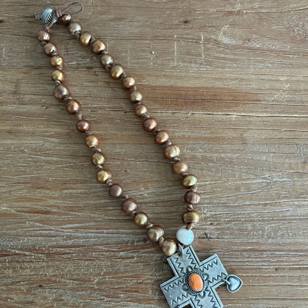 Beautiful pearl necklace from Texas